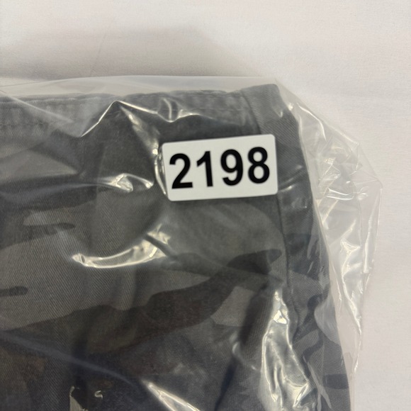 Wrangler Camo Cargo Pants Regular Taper Stretch Cotton Gray 32x32 Men - Picture 9 of 9